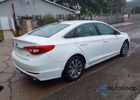 2016 Hyundai Sonata Sport из США, поврежденный, VIN 5NPE34AF3GH346290